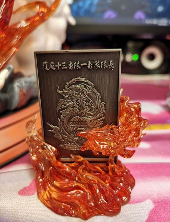 BLEACH 黒衣少年図   山本元柳齋重國ガレージキット ガレキ スタチュー②