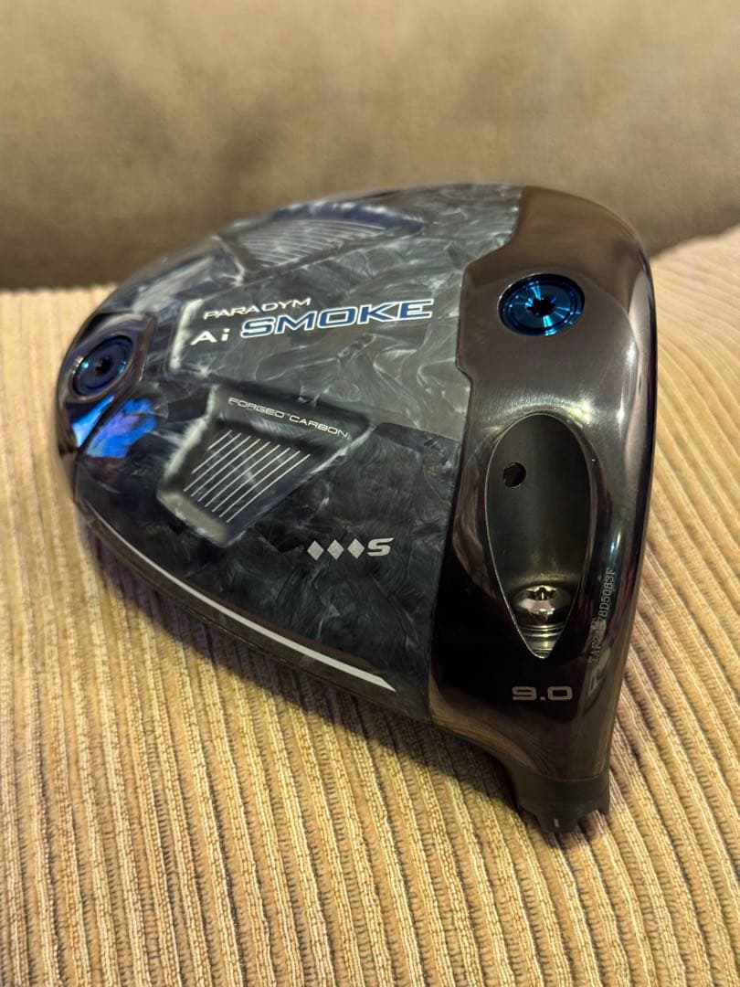 ラウンド未使用 AI SMOKE トリプルダイヤモンド S 9度 ヘッド