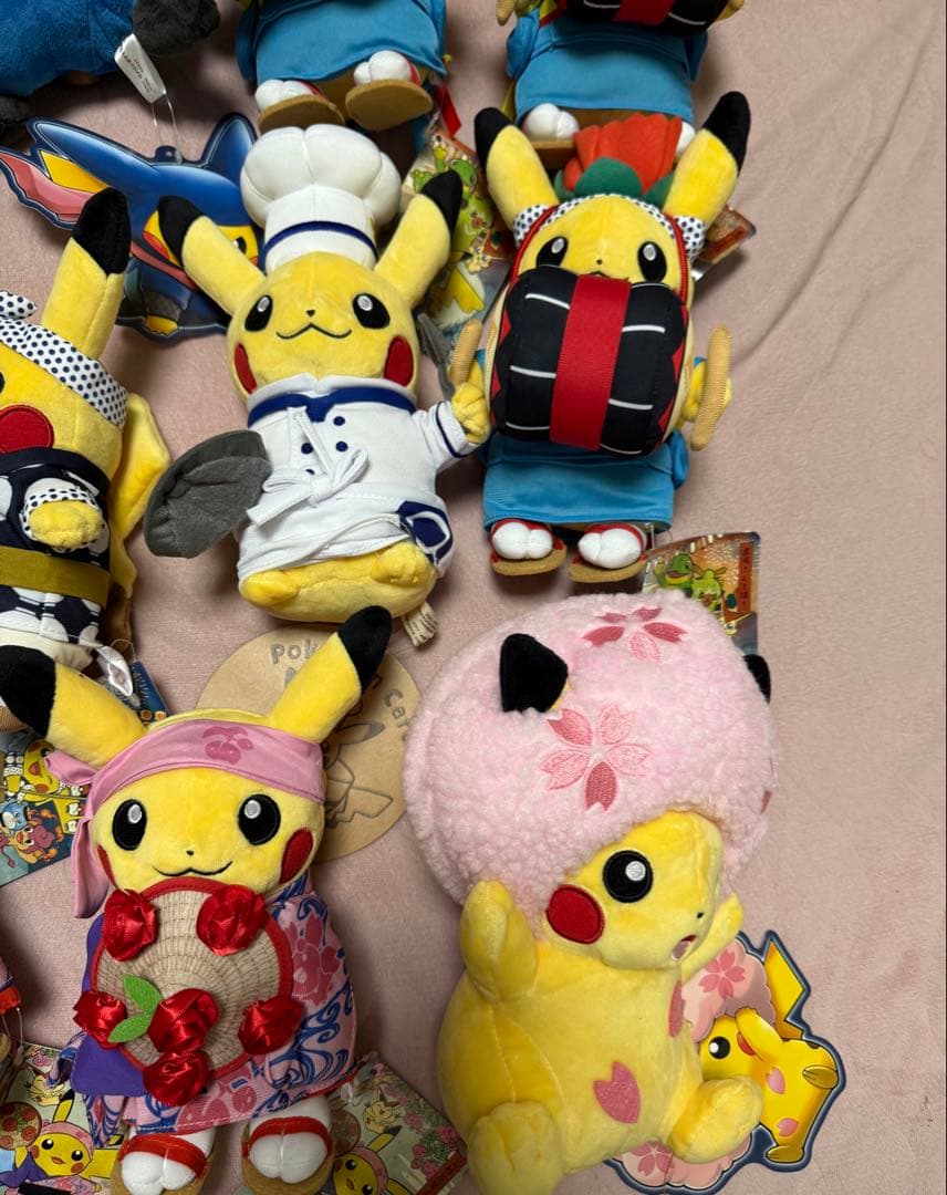 ピカチュウ ぬいぐるみ セット 和風衣装