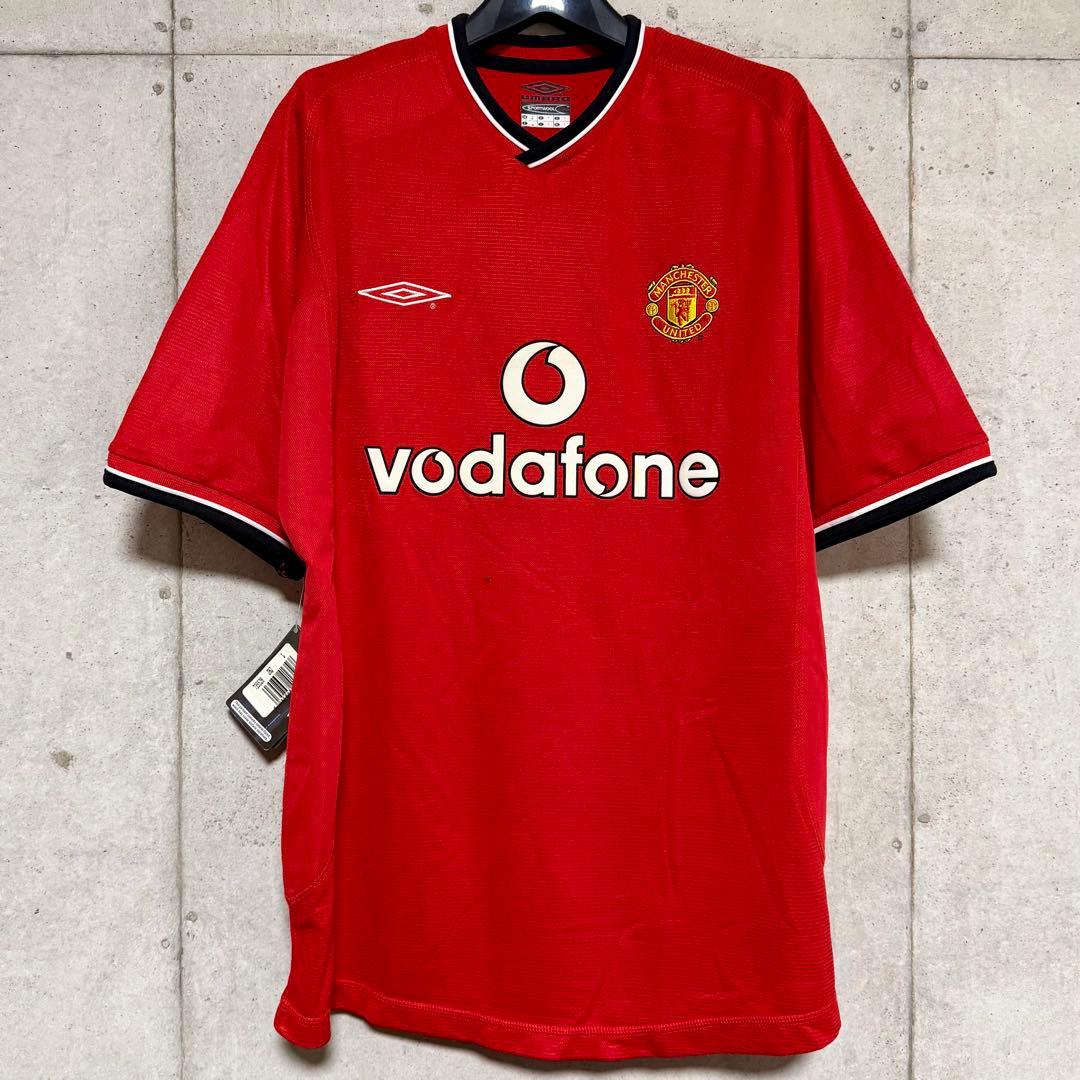 【新品/タグ付き】01/02マンチェスター・U ♯7 ベッカム【Lサイズ】ホーム