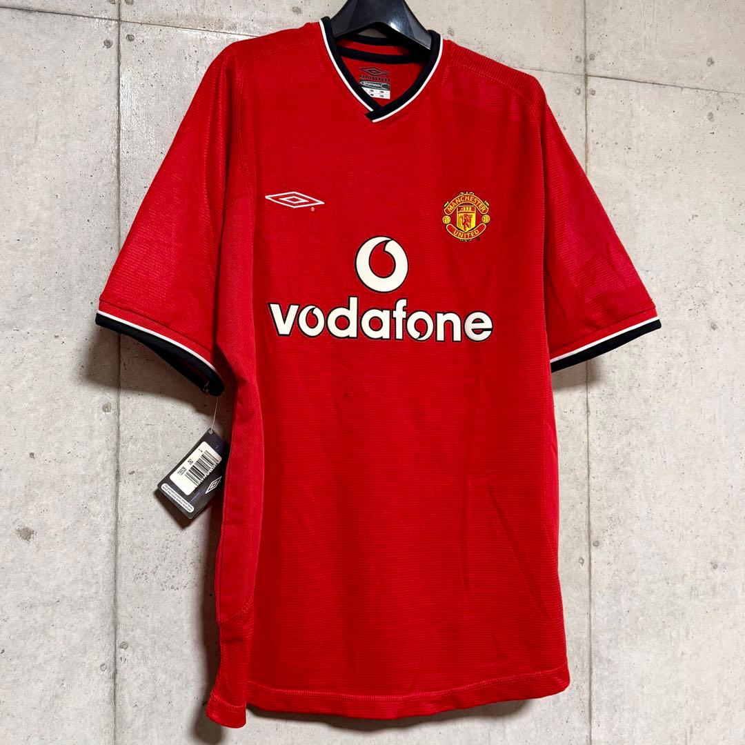 【新品/タグ付き】01/02マンチェスター・U ♯7 ベッカム【Lサイズ】ホーム