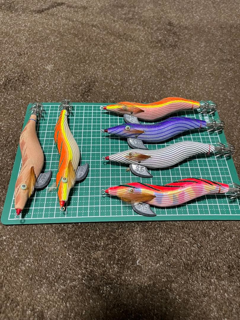 (実釣0回)林・餌木猿 6点セット