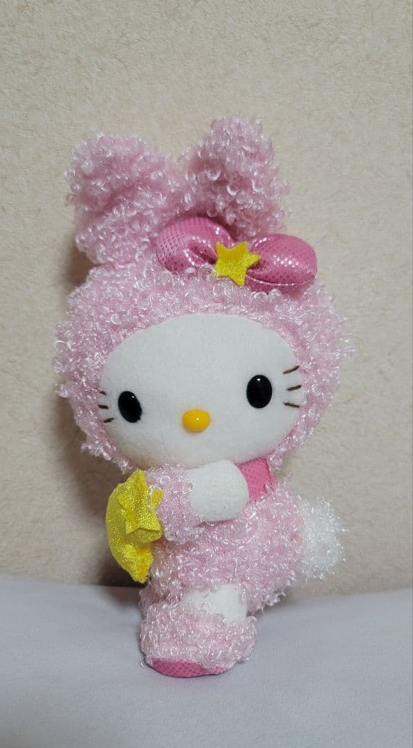 レア　サンリオ　バニーキティ　星　ぬいぐるみ　2009年