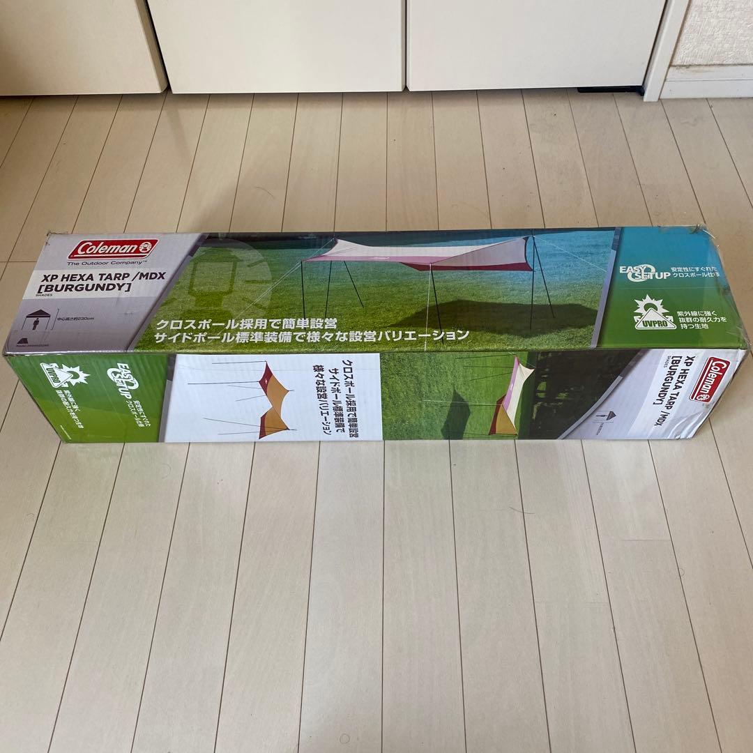 コールマン　ヘキサタープ　バーガンディ　新品