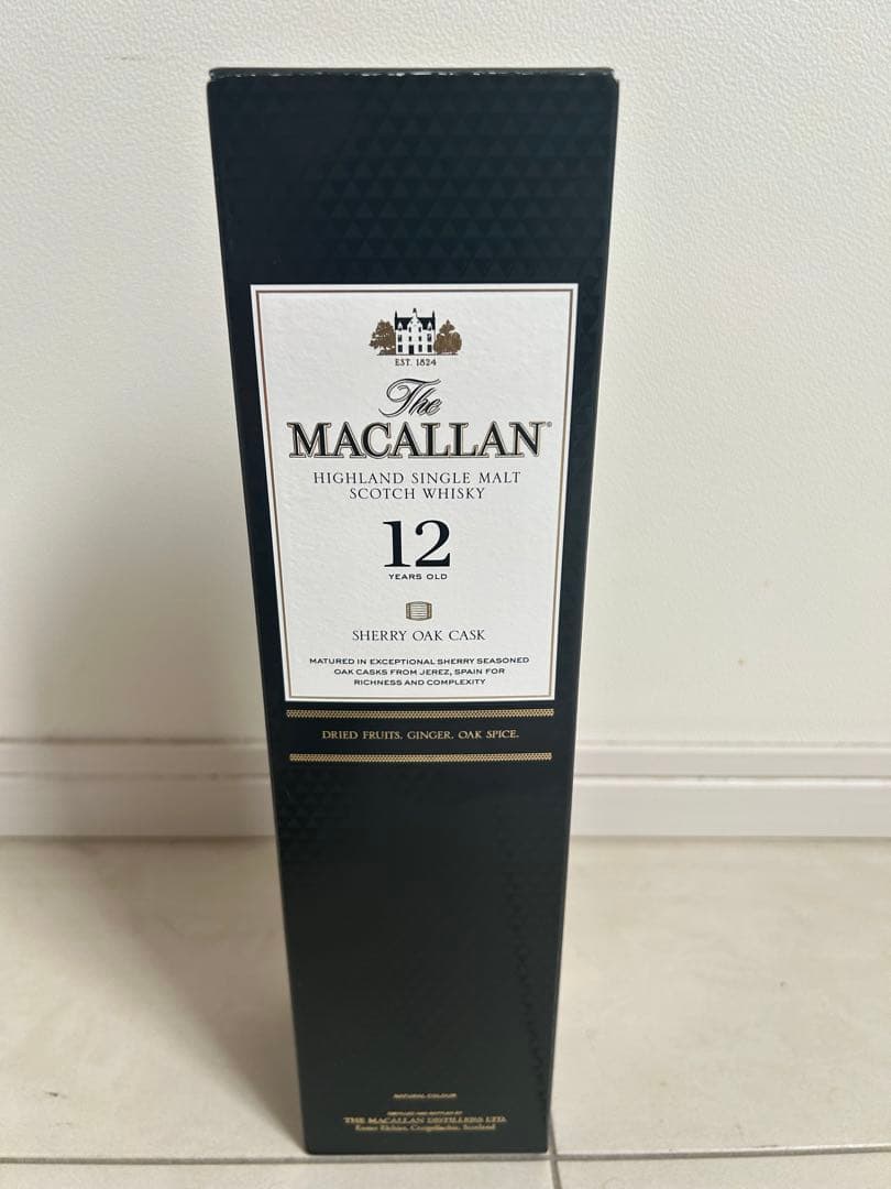 The Macallan 12年シェリーオーク 700ml 新品未開封