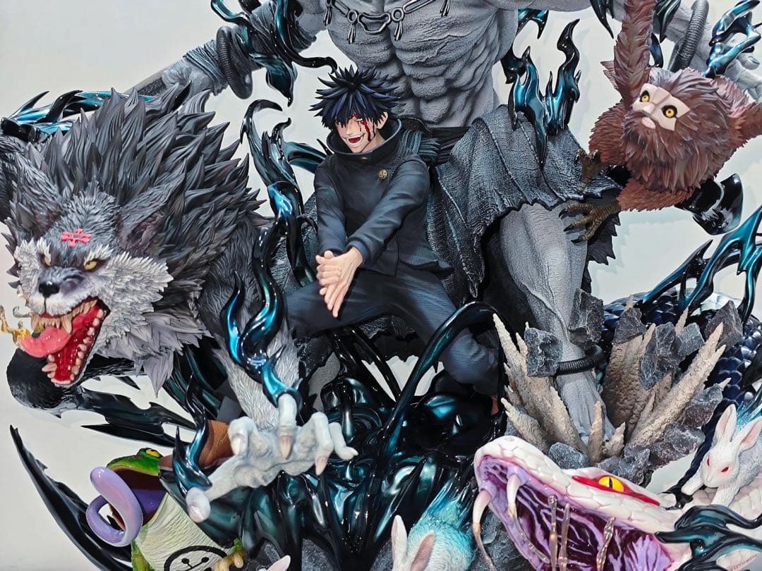 呪術廻戦　十種影法術伏黒恵　魔虚羅　ガレージキッド　フィギュア　完成品