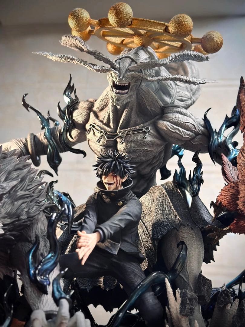 呪術廻戦　十種影法術伏黒恵　魔虚羅　ガレージキッド　フィギュア　完成品