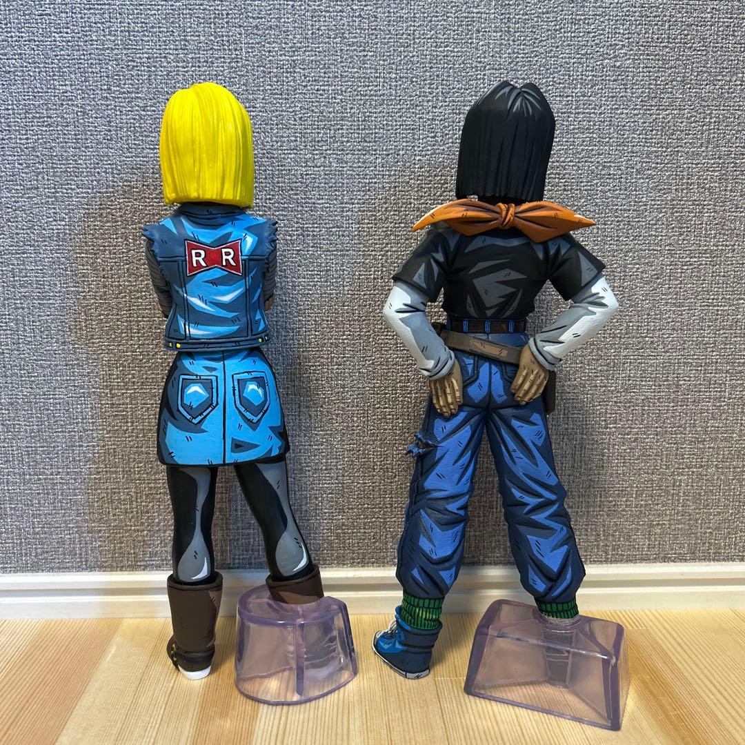 ドラゴンボール　人造人間　17号　18号　フィギュア