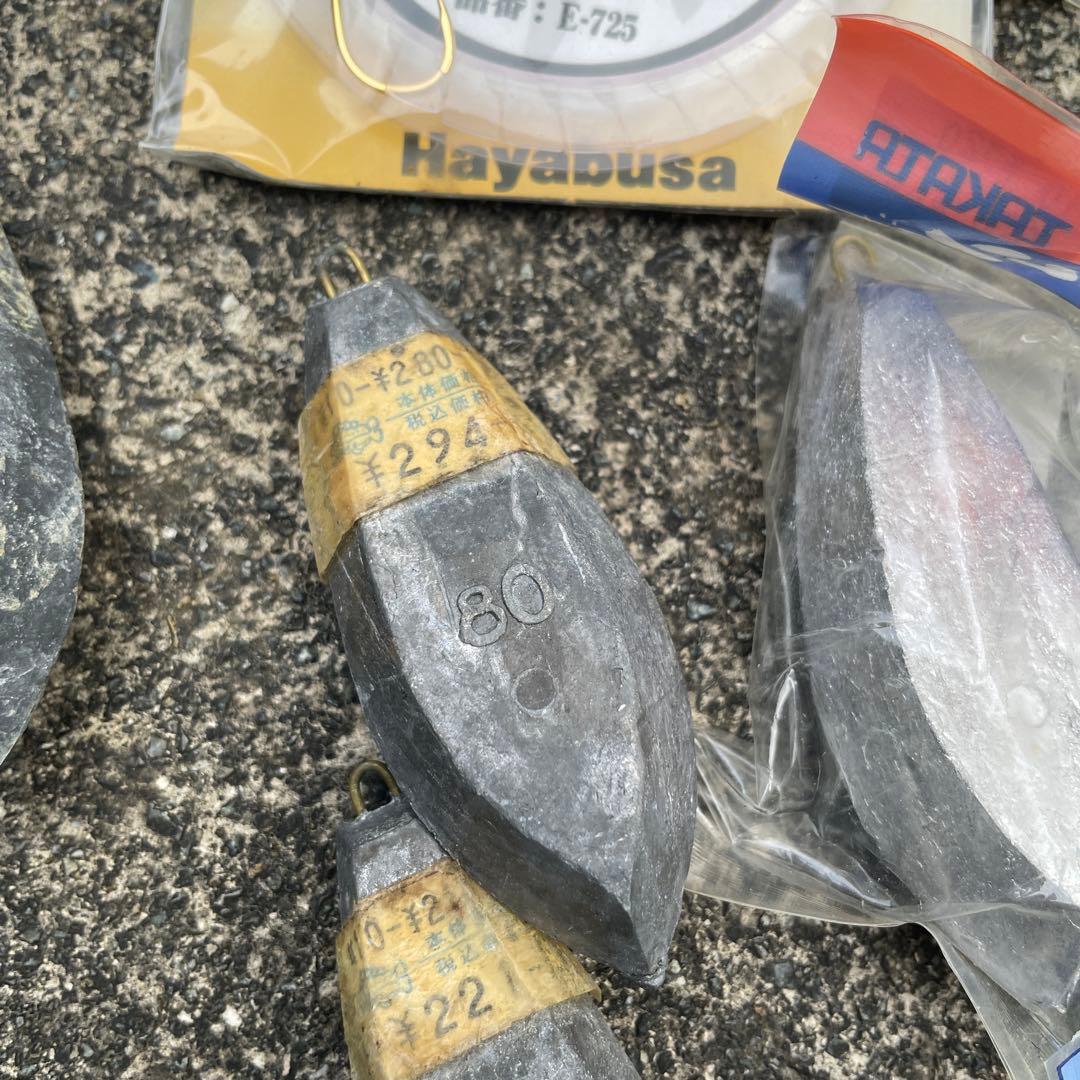 船釣りセット　電動リール　竿　仕掛け　カゴ　オモリセットです。