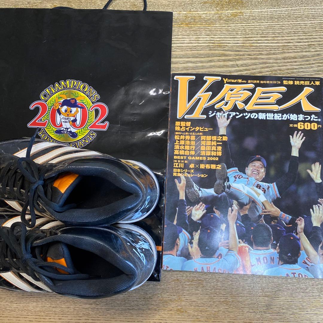 阿部慎之助　サイン入りスパイク