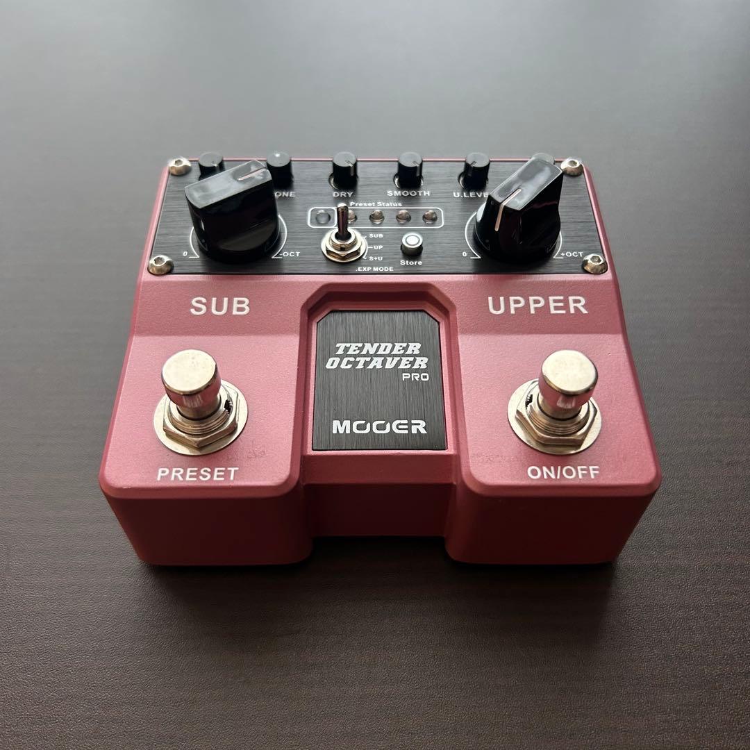 ギター Mooer Tender Octaver Pro