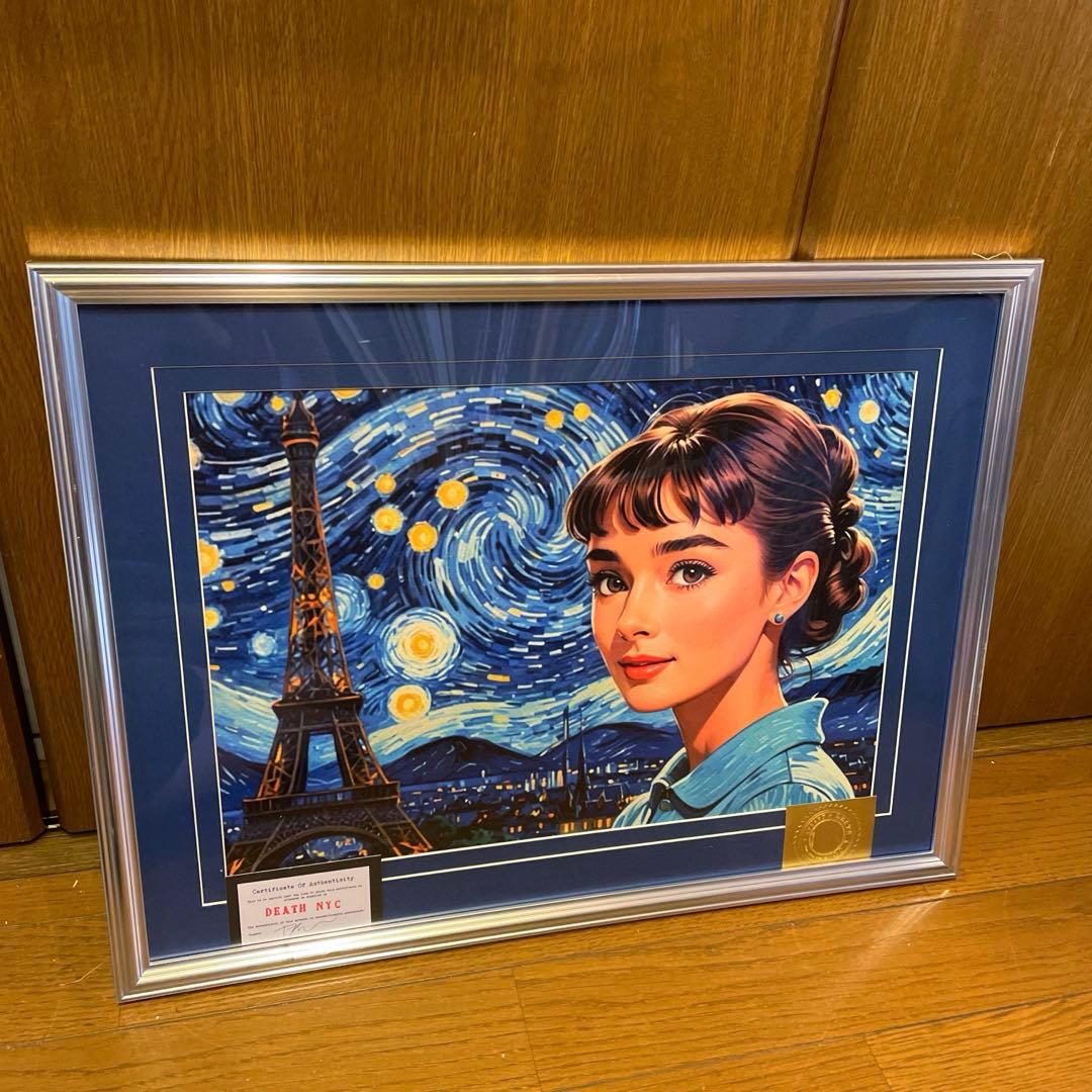 額込 世界限定100枚DEATH NYC アートポスター 現代アート 46