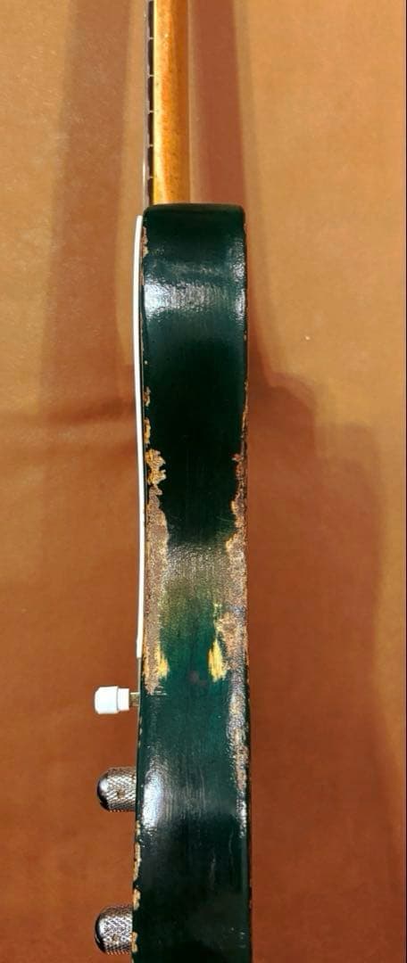 fender JAPAN テレキャスター レリック シャーウッドグリーン