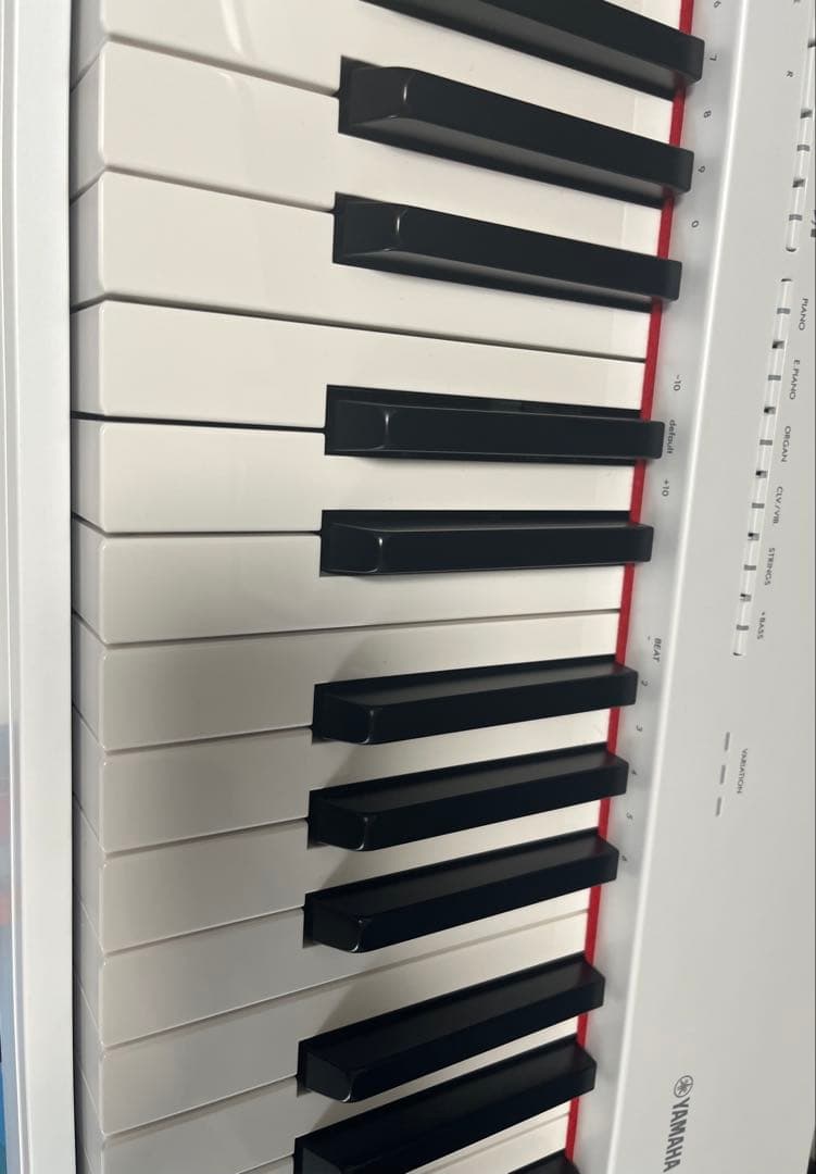 ヤマハ YAMAHA 電子ピアノ P-225WH Pシリーズ 88鍵盤 カバー付