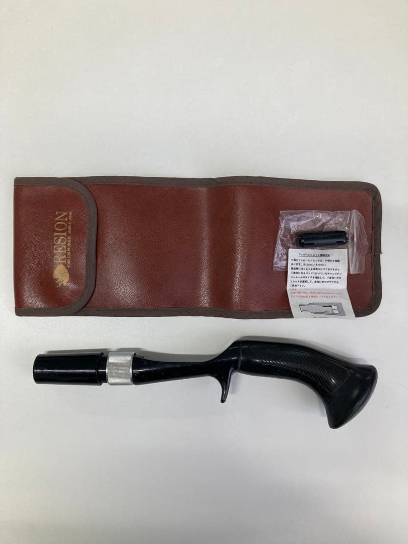 RESION ロッドグリップ 黒 収納ケース付き
