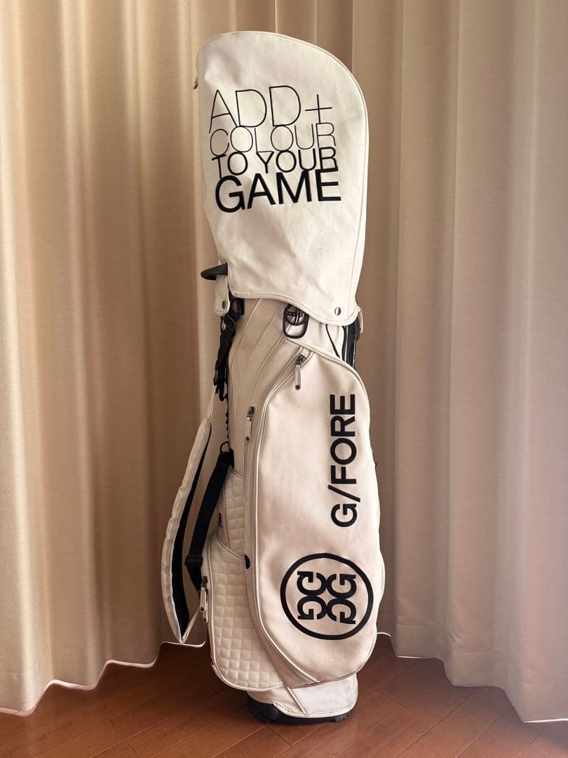 G/FORE ホワイトキャディバッグ