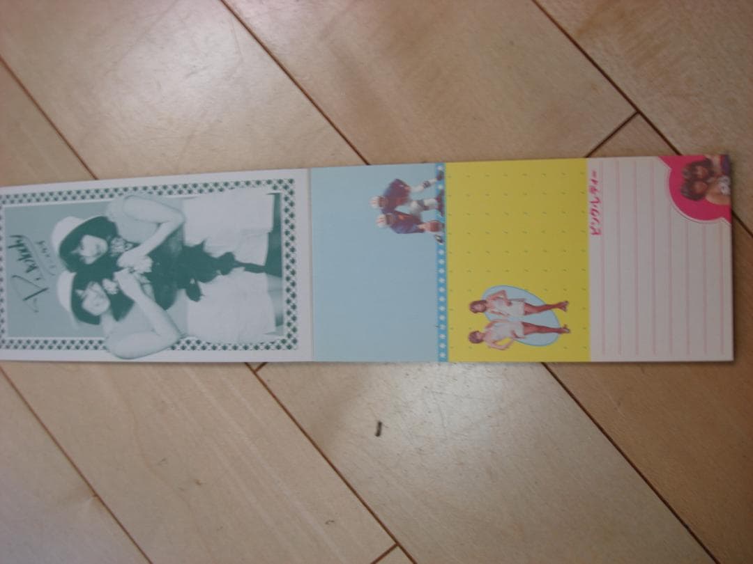 ピンクレディー　　オリジナルメモ帳コンプリートセット　1978年当時もの