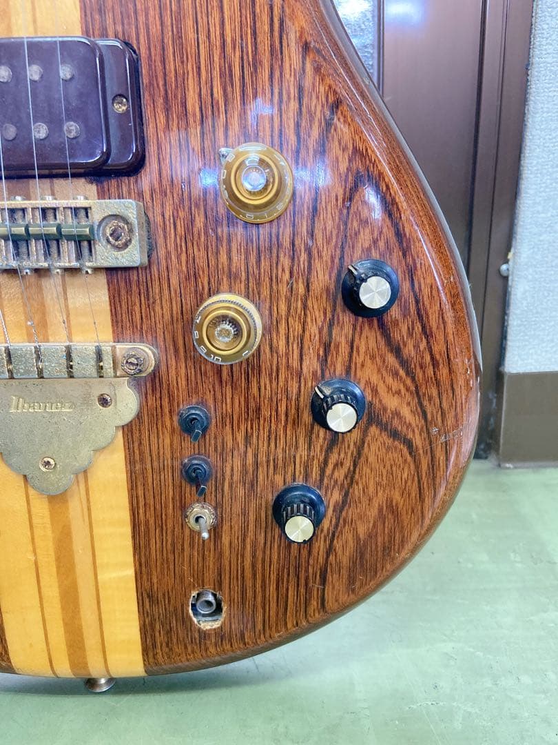 ♪ Ibanez アイバニーズ エレキギター　木目調　musician