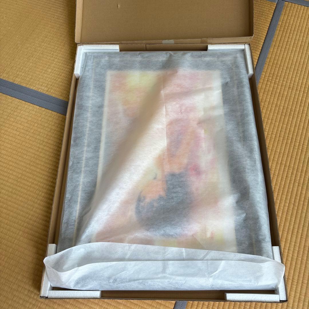 珈琲貴族　楽園　版画　アールビバン　限定生産　サイン