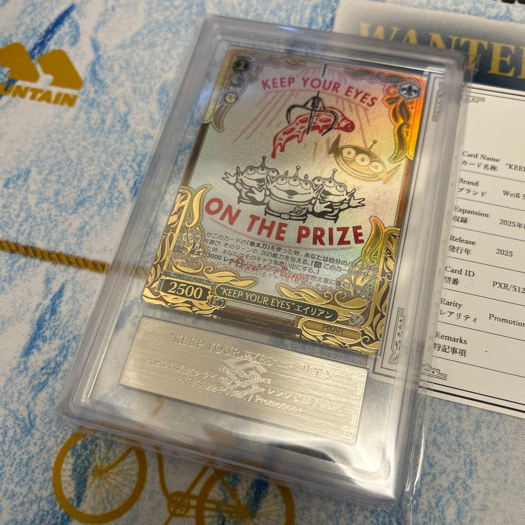 ヴァイス “KEEP YOUR EYES”エイリアン　PR+ ars10+ 鑑定