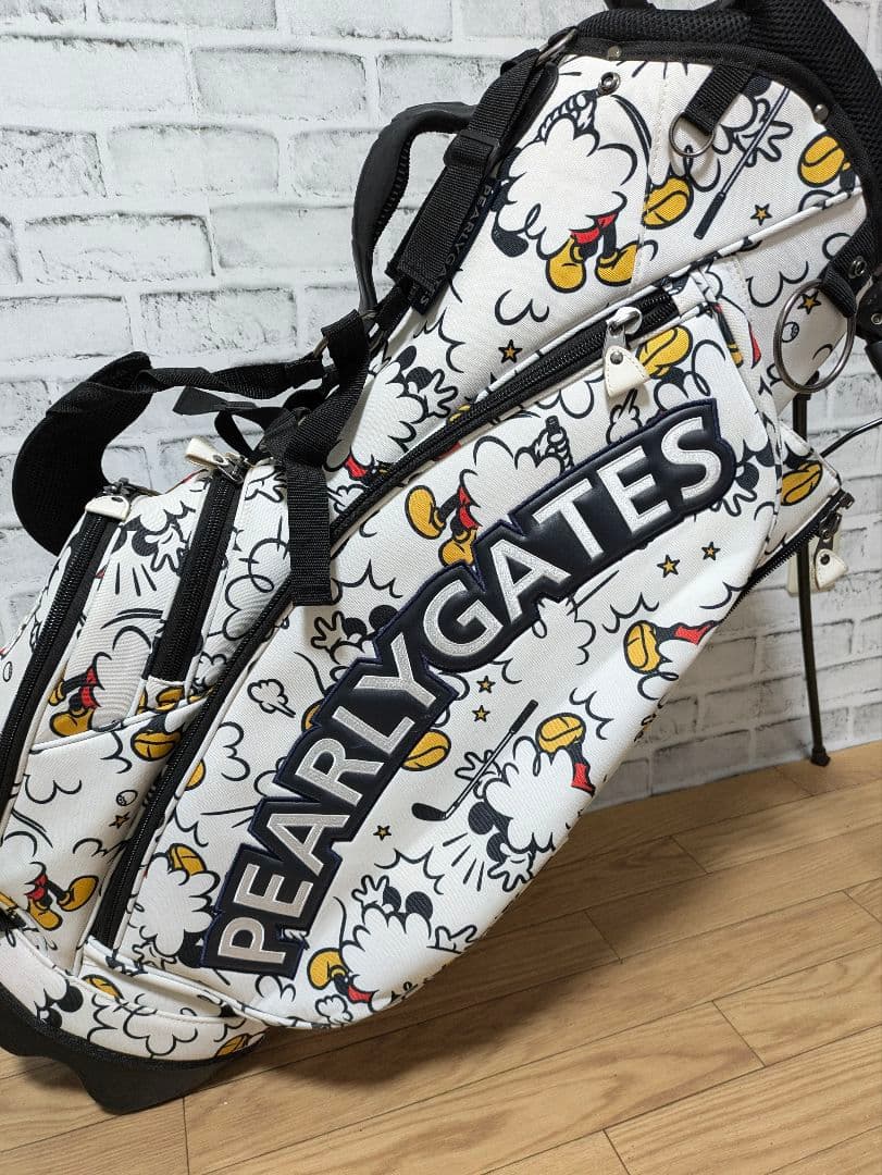 専用★パーリーゲイツ　ミッキーコラボキャディーバッグ　カラーホワイト