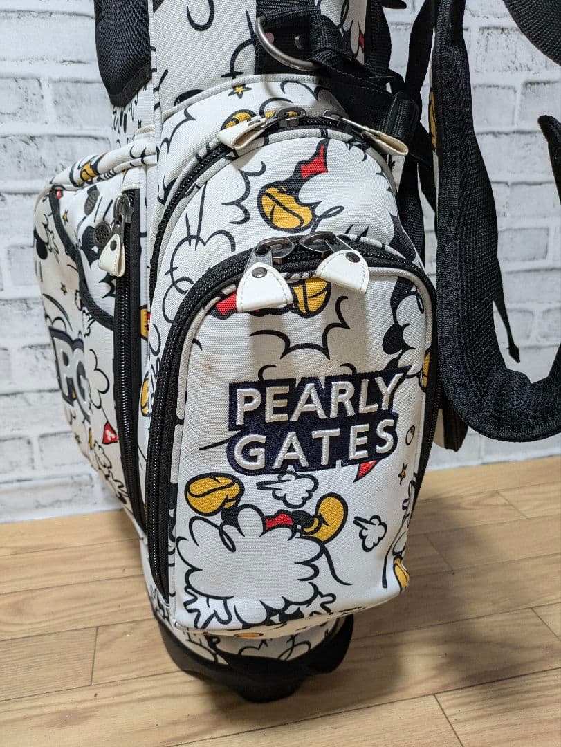 専用★パーリーゲイツ　ミッキーコラボキャディーバッグ　カラーホワイト