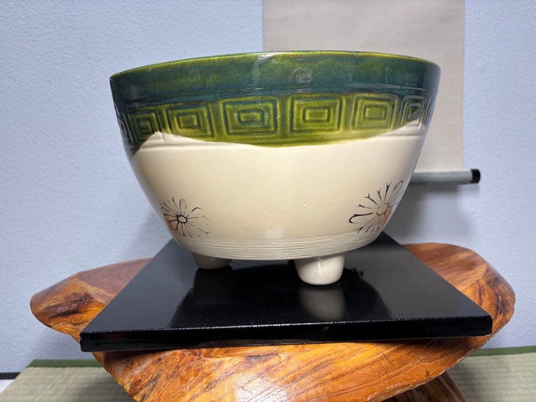 風炉型電熱器 織部 創巧 野々田 道安型 炉用炭型電熱器