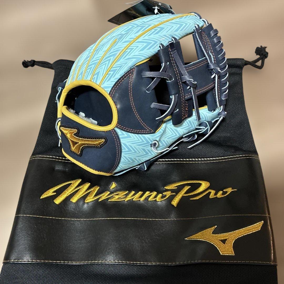 ミズノプロ「ミズノ輝動シリーズ」軟式グローブ　内野手用グラブ