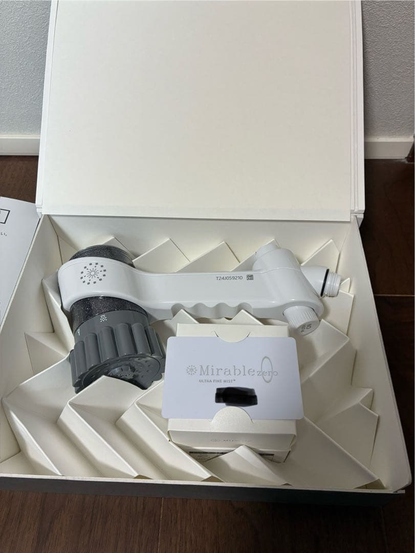 【新品未使用】ミラブルゼロ　シャワーヘッド　ウルトラファインバブル