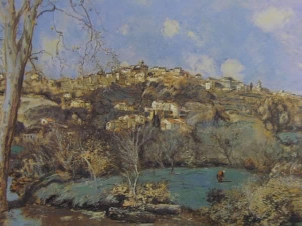 ジャン・フランソワ・ラッファエリ、カーニュ風景、希少画集画