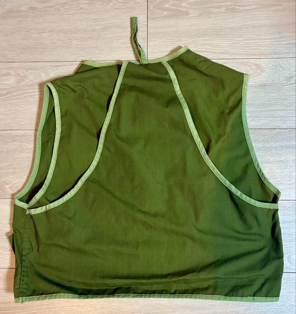 Columbia フィッシングベスト 黒タグ　Mサイズ オリーブグリーン