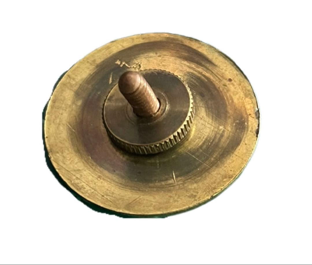 米軍陸軍航空隊本物制服用金属スクリュー式バッジ希少さん