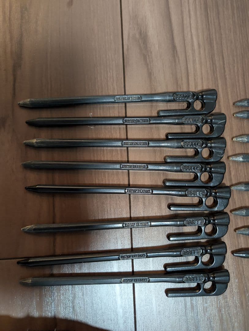 鍛造　エリッゼステーク ペグ ケース ハンマー