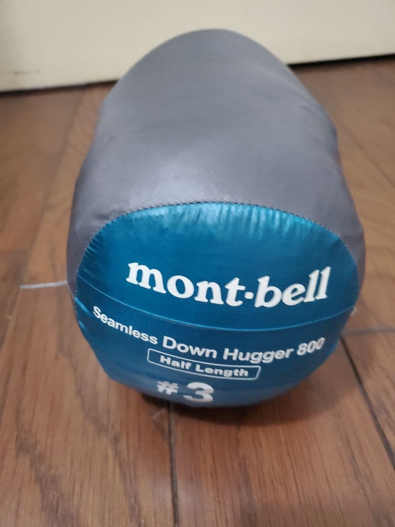 モンベル ダウンハガー#3 800　ハーフレングス