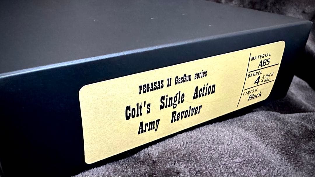 タナカ SAA 2nd Generation ABS ペガサス2 木製グリップ