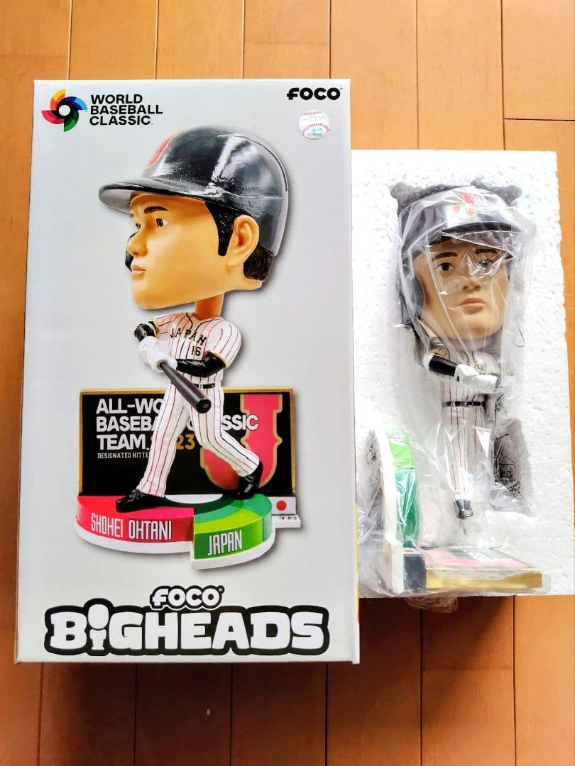 【144個限定】大谷翔平 2023年WBC 打撃シーン ビッグボブルヘッド