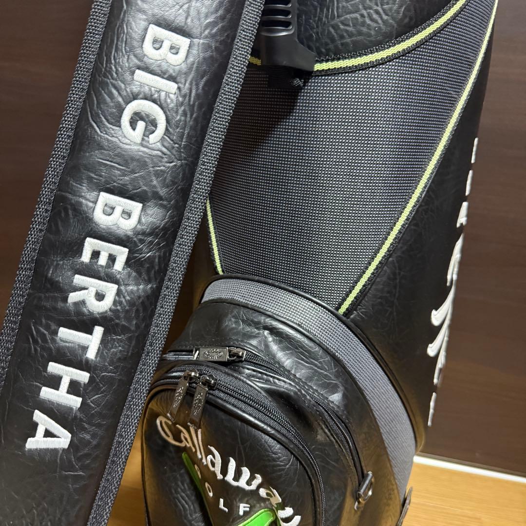 【早い者勝ち！！】Callaway BIG BERTHA キャディバッグ 黒