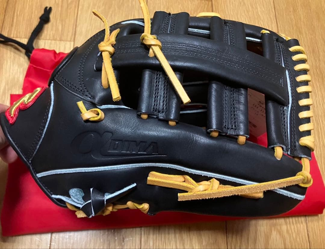 未使用品　シュアプレイ　硬式用グローブ　外野手用