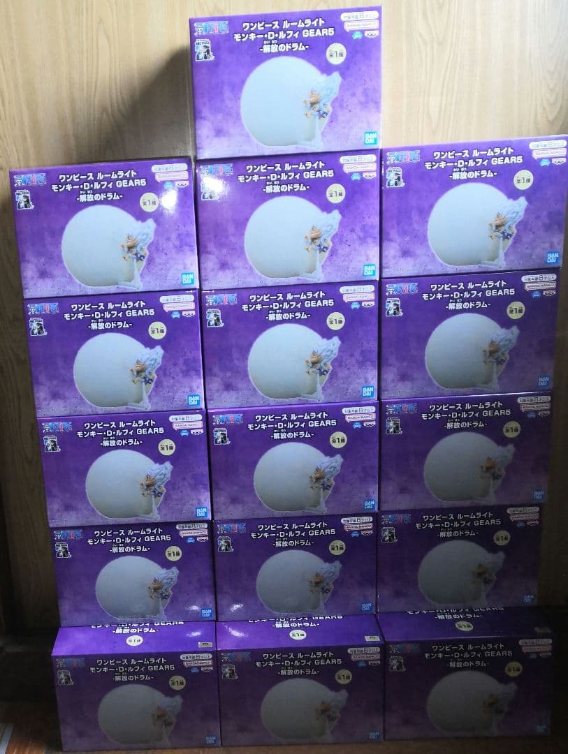 ワンピース ルームライト 　ルフィ GEAR5 解放のドラム 16個セット