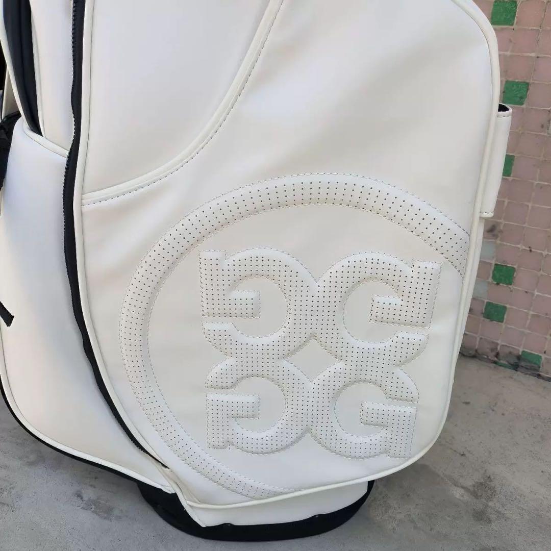 【新品】G/FORE ジーフォア キャディバッグ ホワイト スタッズ