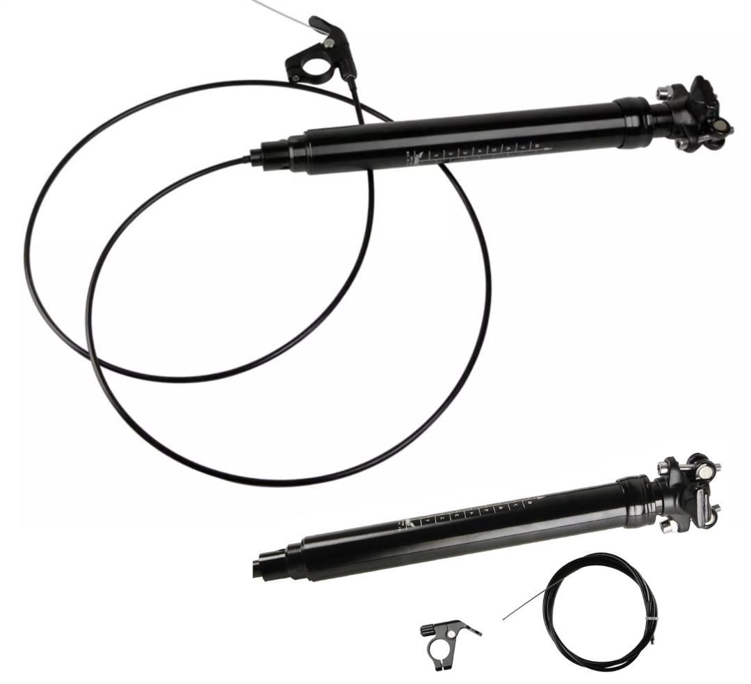 ワイヤーコントロール式ドロッパーシートポスト　Φ31.6ｍｍ　トラベル150mm