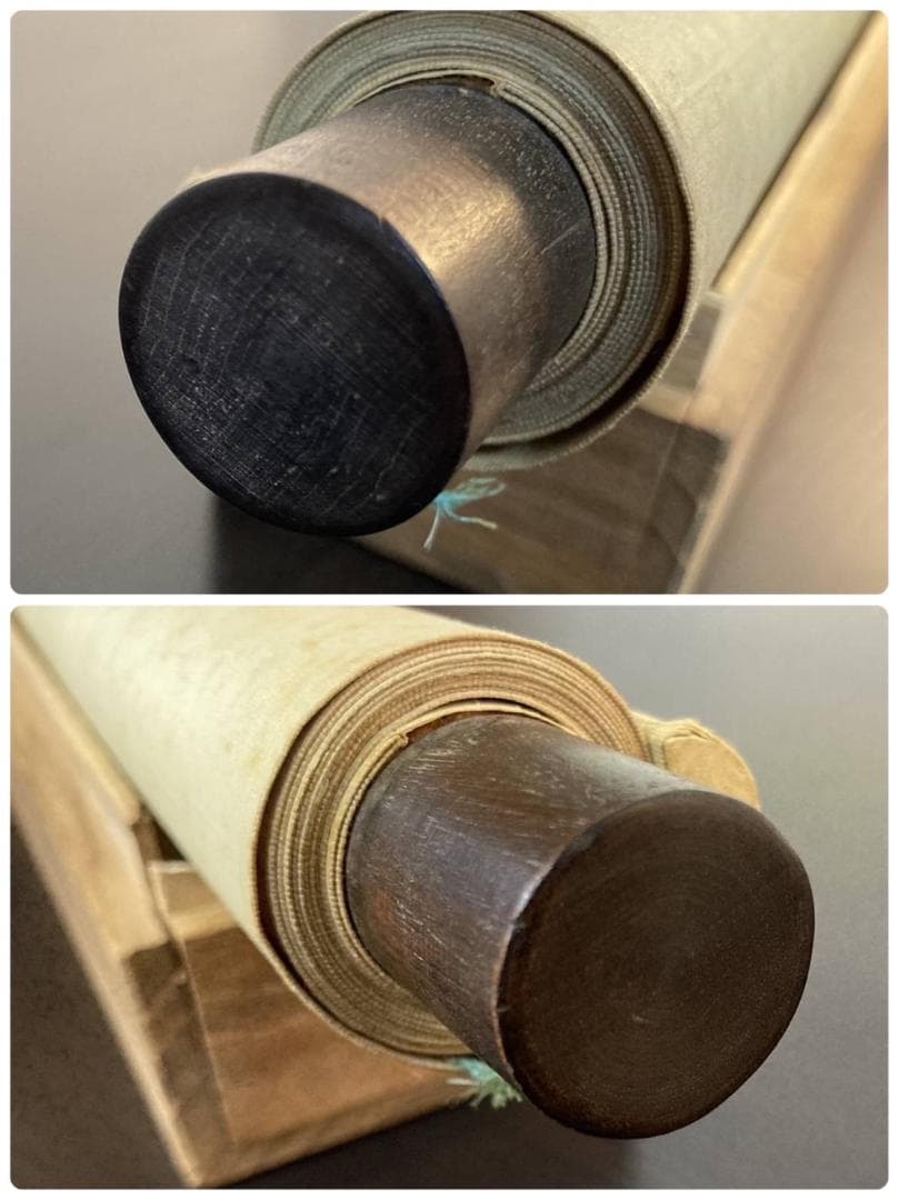 【画】粛粲寶／黒田清輝・小林古径師事【和歌】良寛「百子同室」掛軸 紙本 共箱