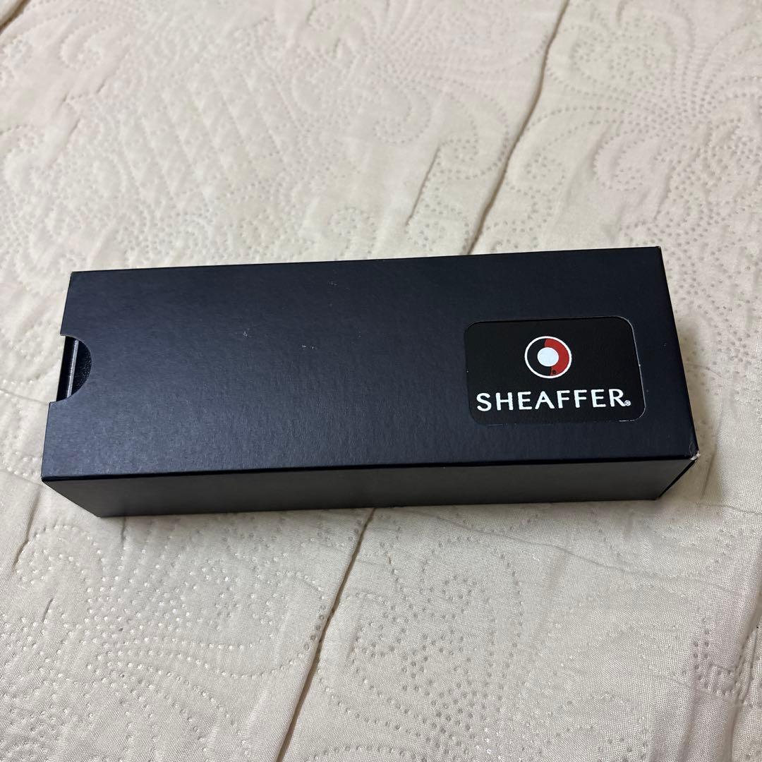 SHEAFFER 黒 ボールペン 本体 専用ケース付き