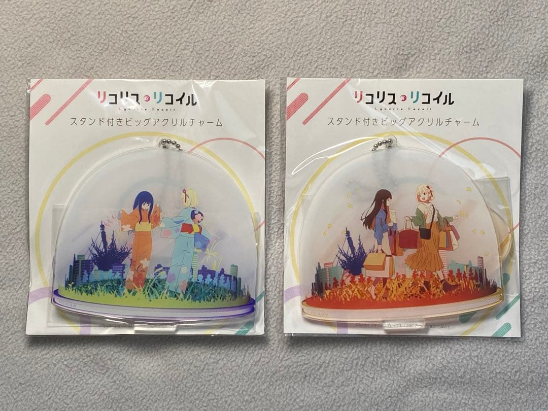 リコリス・リコイル スタンド付きビッグアクリルチャーム 錦木千束 井ノ上たきな