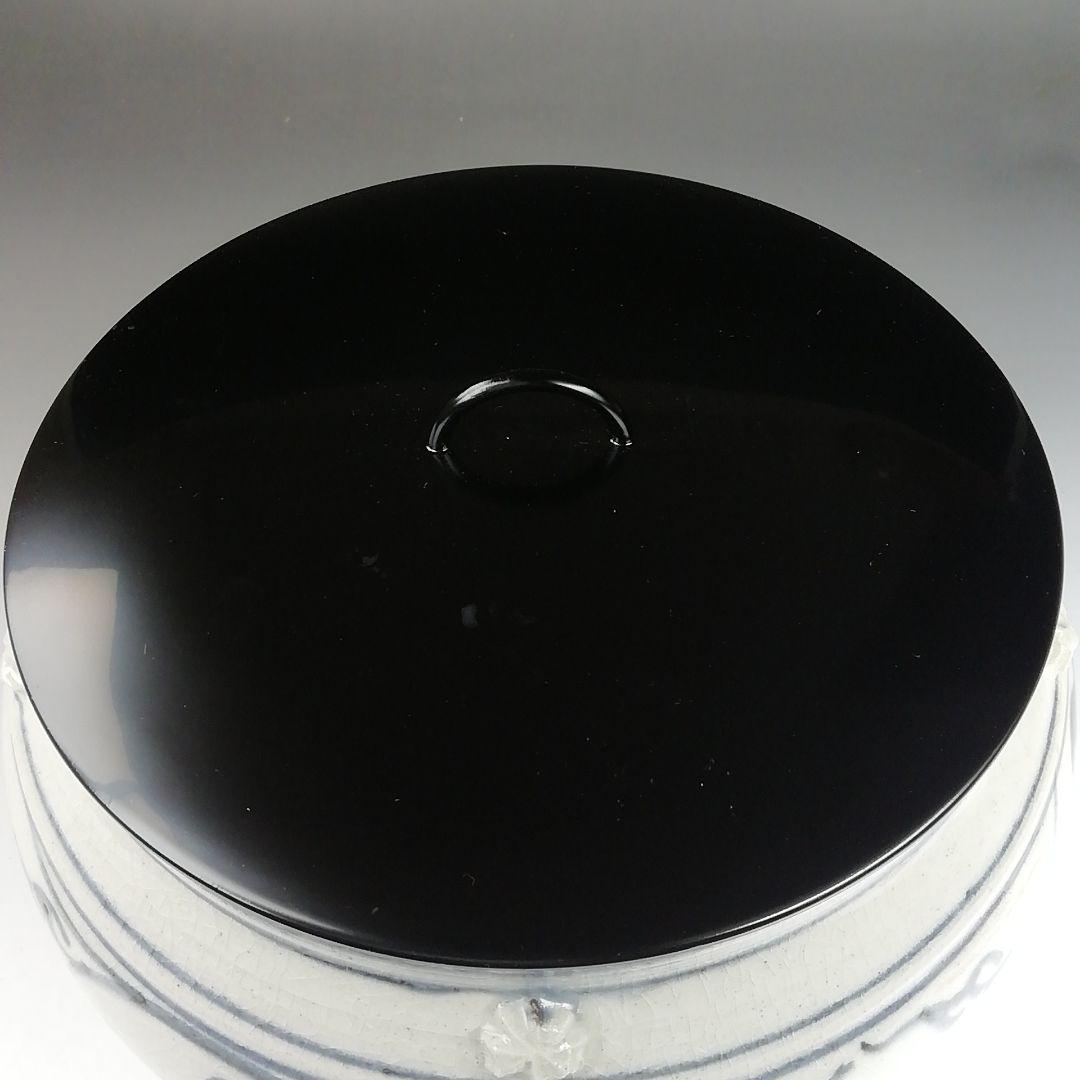 Ｔ８１７　水指　『安南水指』『万古焼』『山本太仙 造』　共箱　茶道具