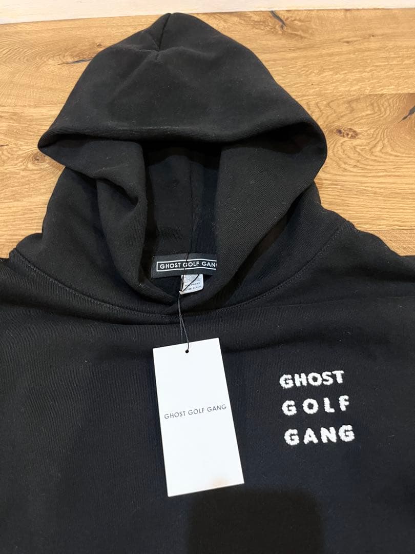 新品　GHOST GOLF GANG HOODIE (BLACK)