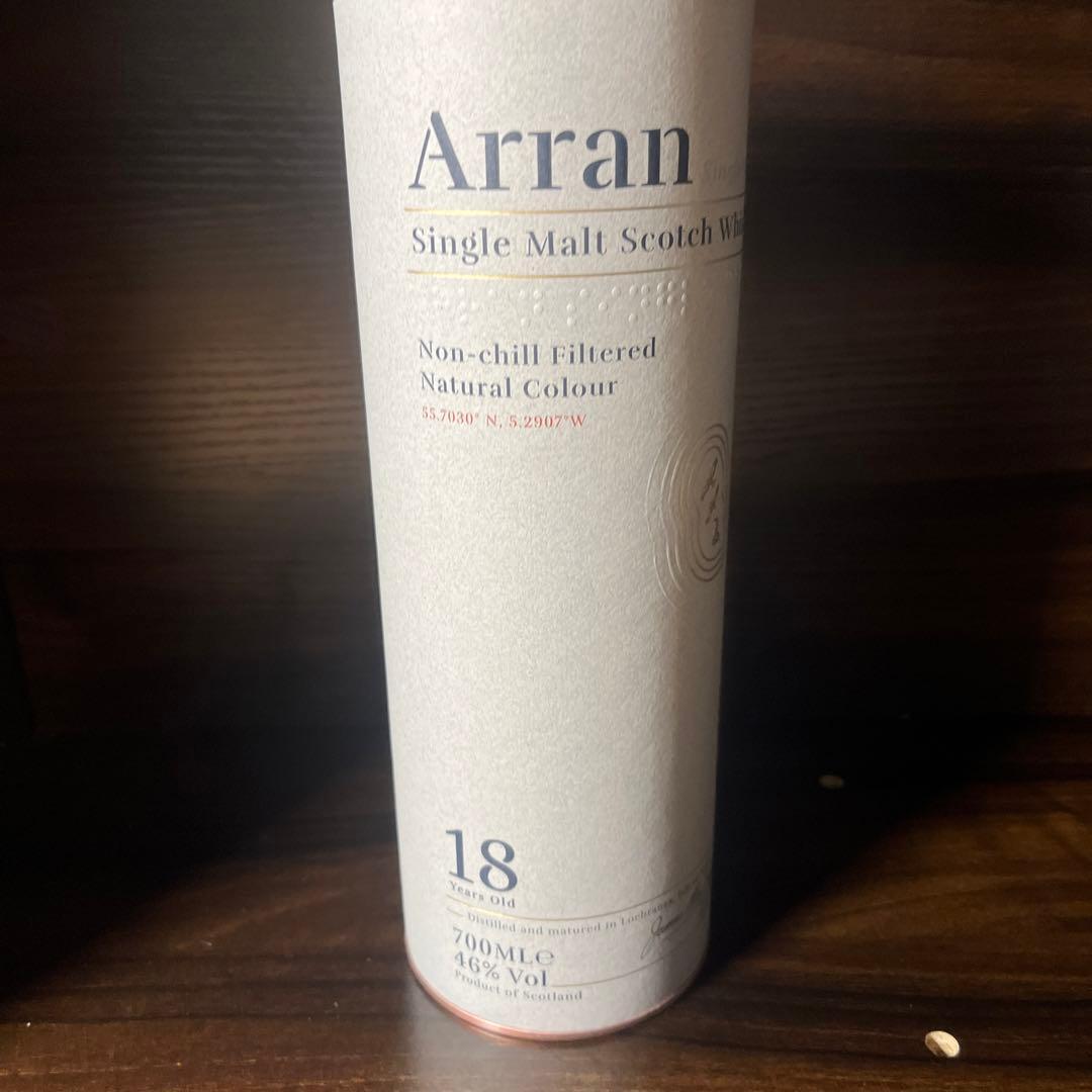 アラン18年 シングルモルトスコッチウイスキー 700mL※メルカリ内最安値