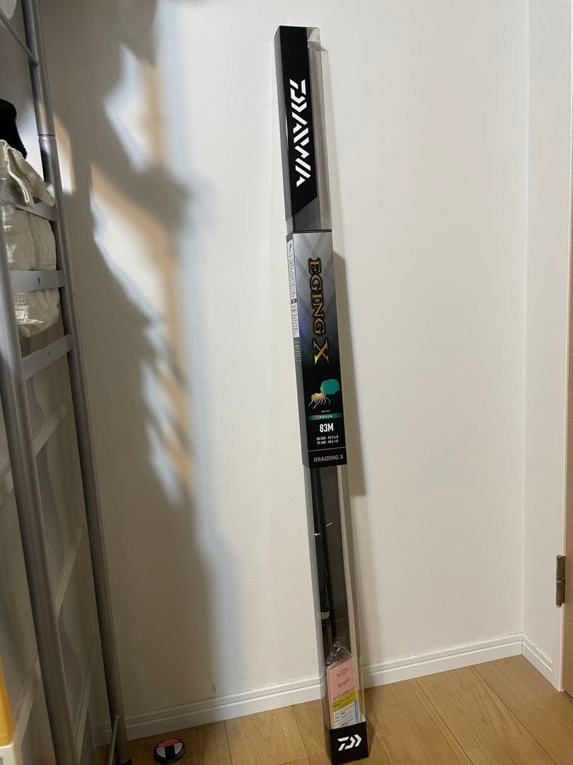 ほぼ新品　DAIWA EGING X 83M エギングロッド ダイワ　エギングX