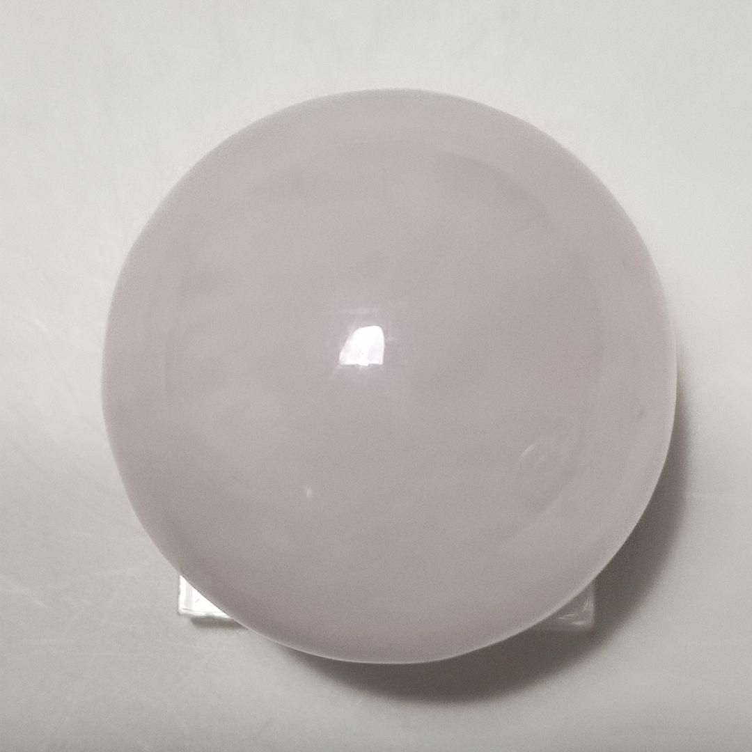 パワーストーン　天然石　ローズクォーツ　丸玉　直径5cm　178g　No.373