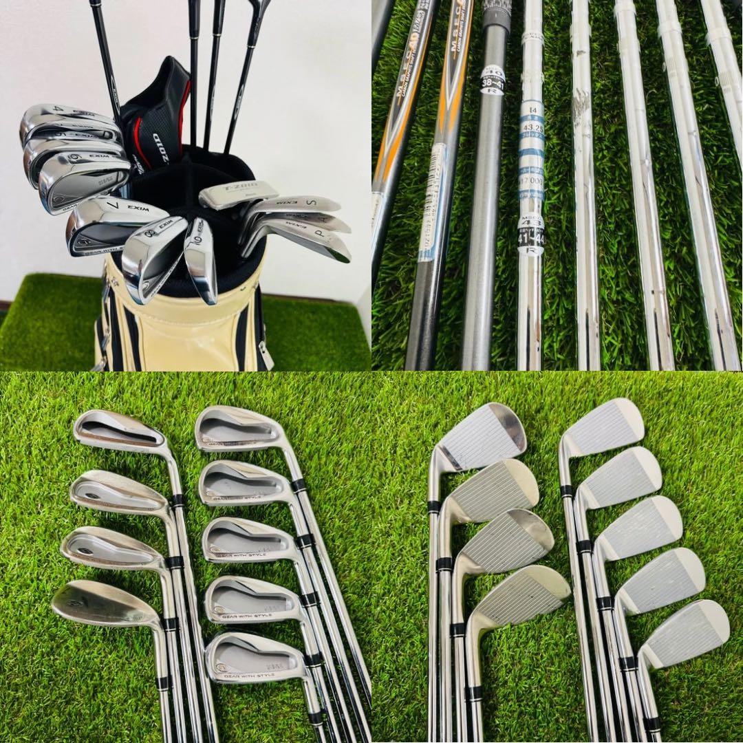 【初心者男性向け】maruman EXIM メルセデスベンツ ゴルフクラブセット